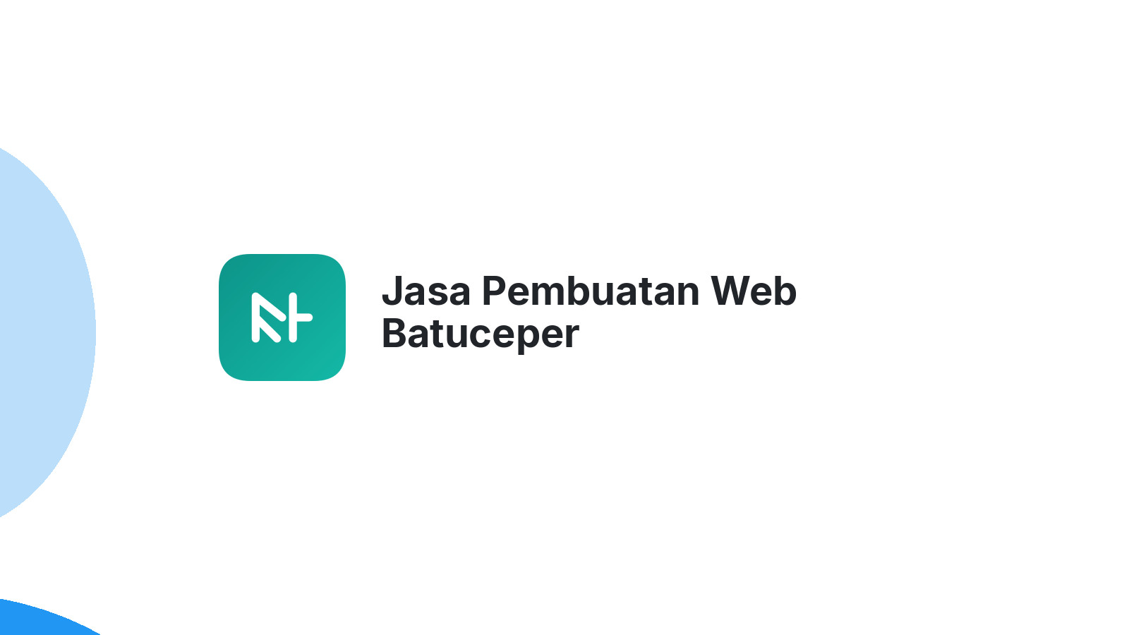 Jasa Pembuatan Web Batuceper