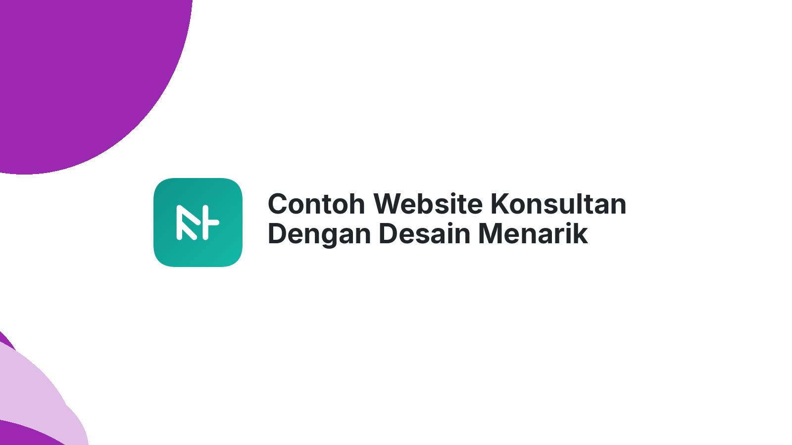 Contoh Website Konsultan Dengan Desain Menarik