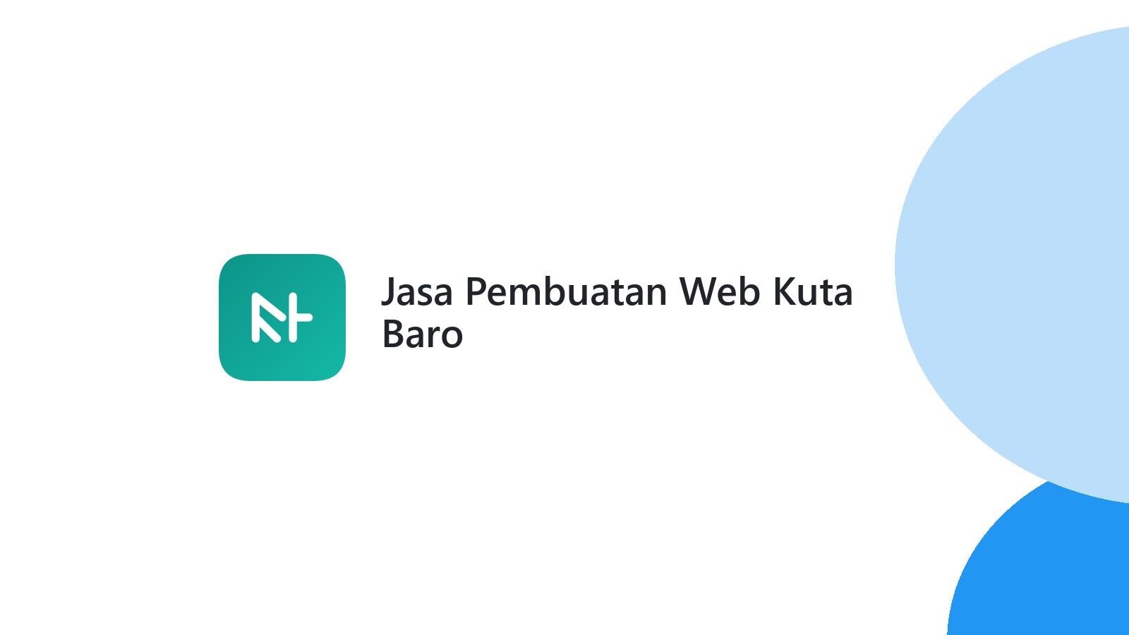 Jasa Pembuatan Web Kuta Baro