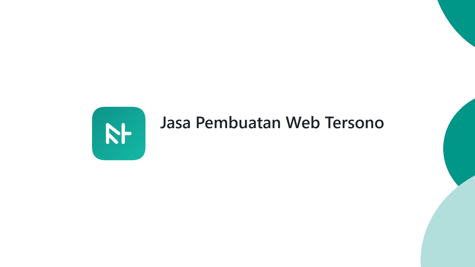 Jasa Pembuatan Web Tersono