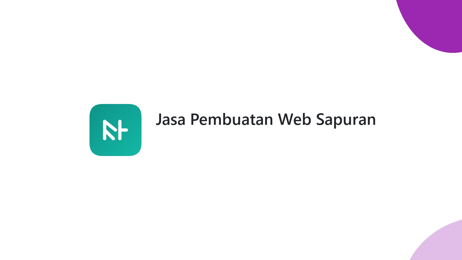 Jasa Pembuatan Web Sapuran