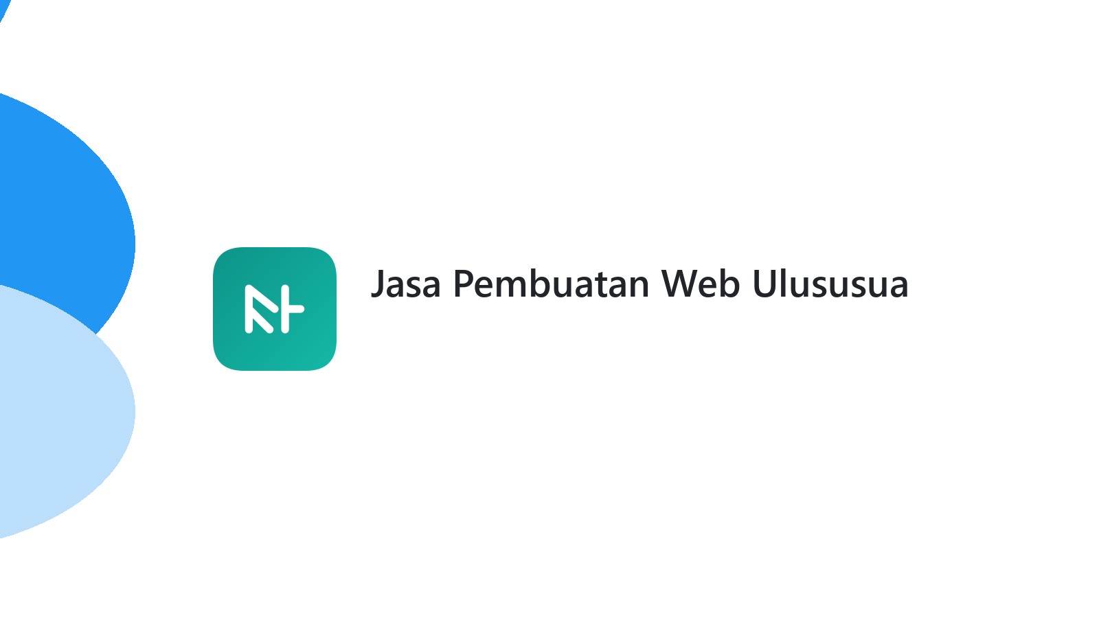 Jasa Pembuatan Web Ulususua