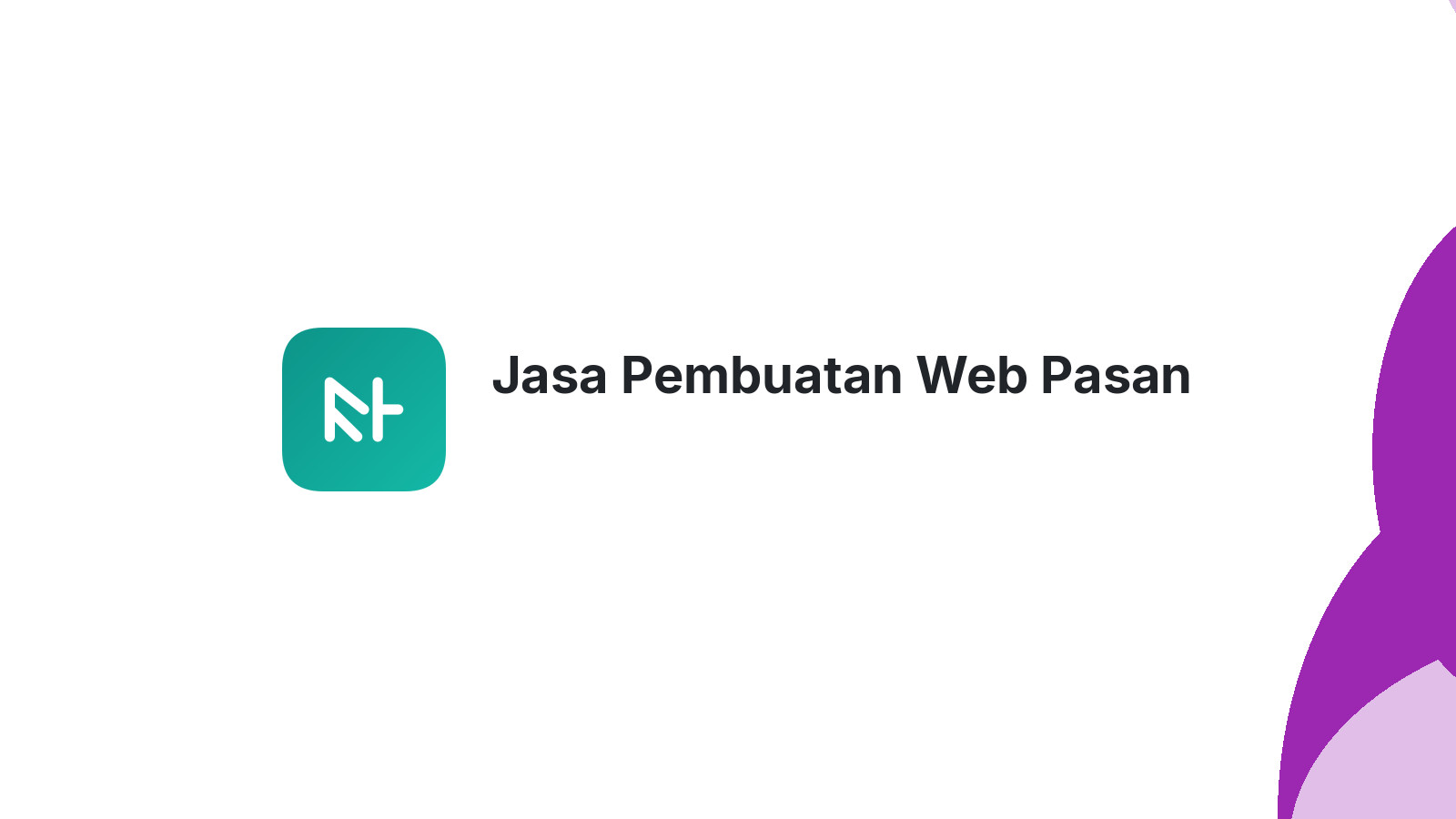 Jasa Pembuatan Web Pasan