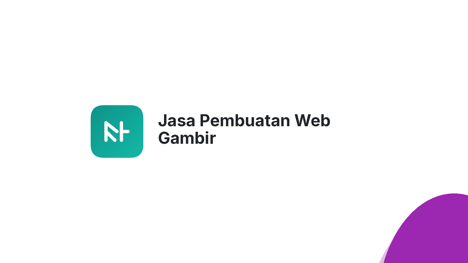 Jasa Pembuatan Web Gambir