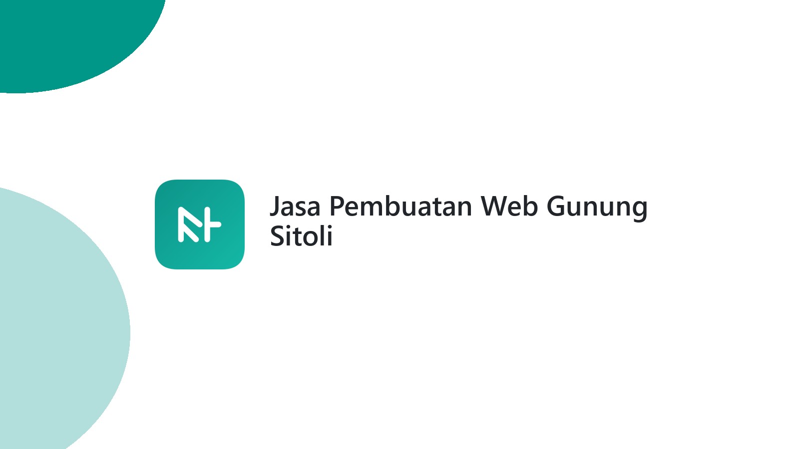 Jasa Pembuatan Web Gunung Sitoli