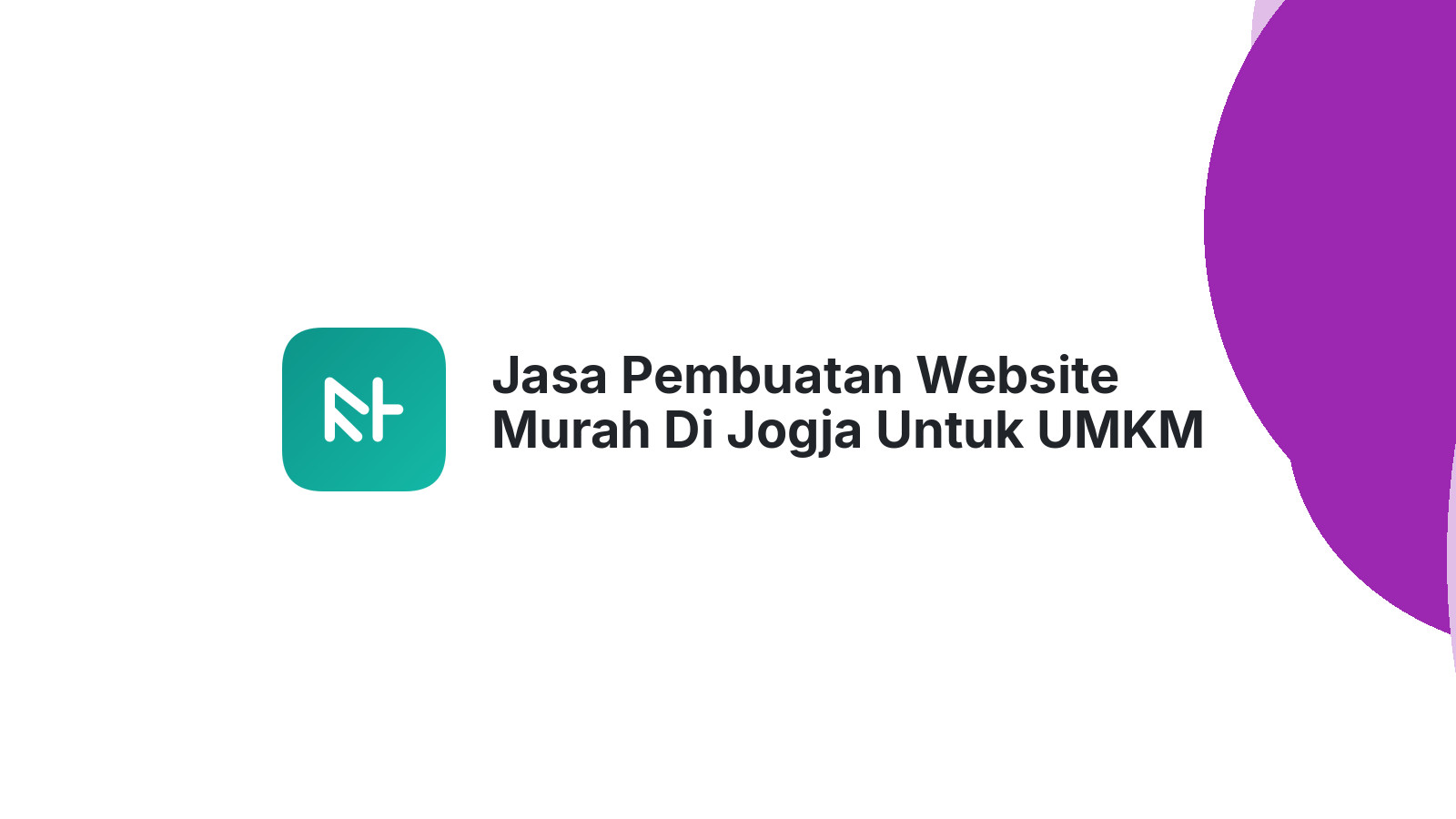 Jasa Pembuatan Website Murah Di Jogja Untuk UMKM