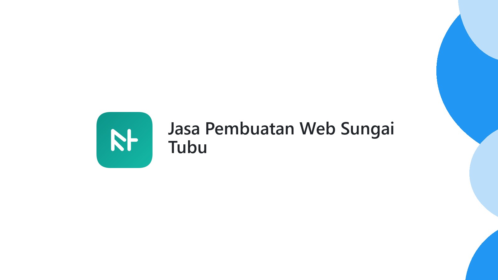 Jasa Pembuatan Web Sungai Tubu