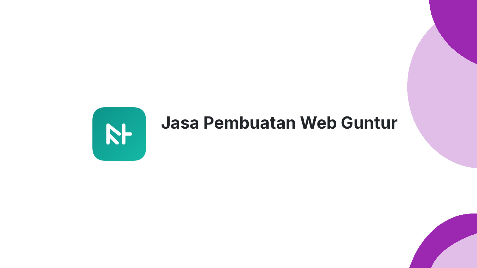Jasa Pembuatan Web Guntur