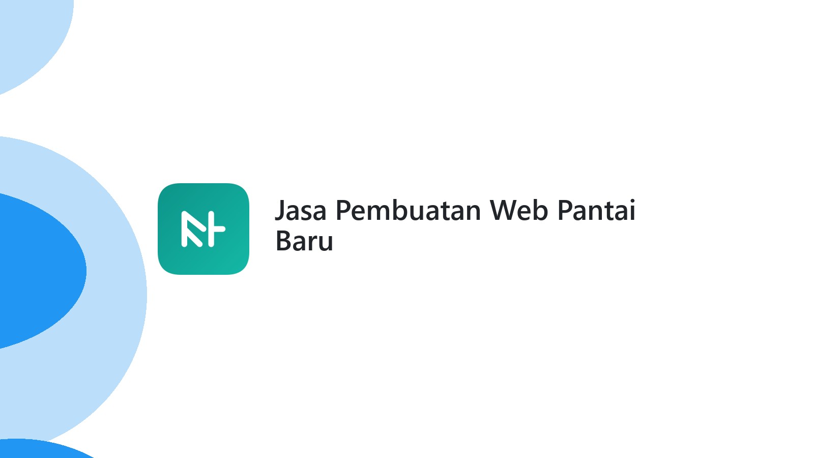 Jasa Pembuatan Web Pantai Baru