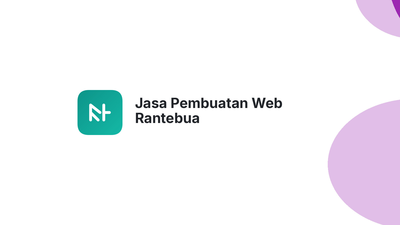 Jasa Pembuatan Web Rantebua