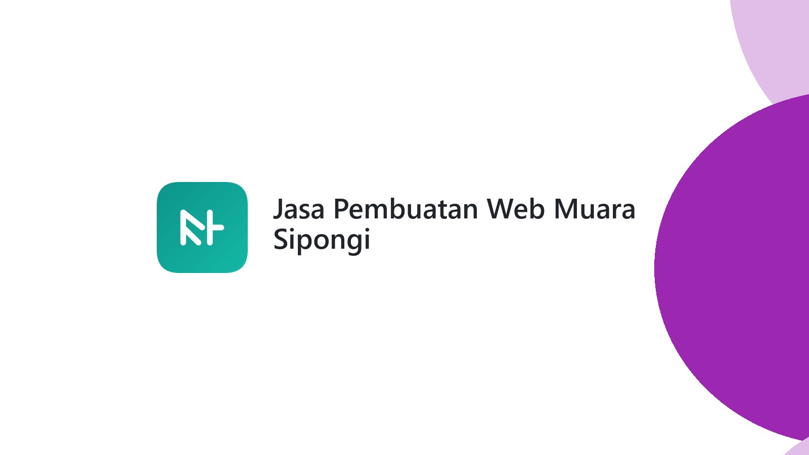 Jasa Pembuatan Web Muara Sipongi