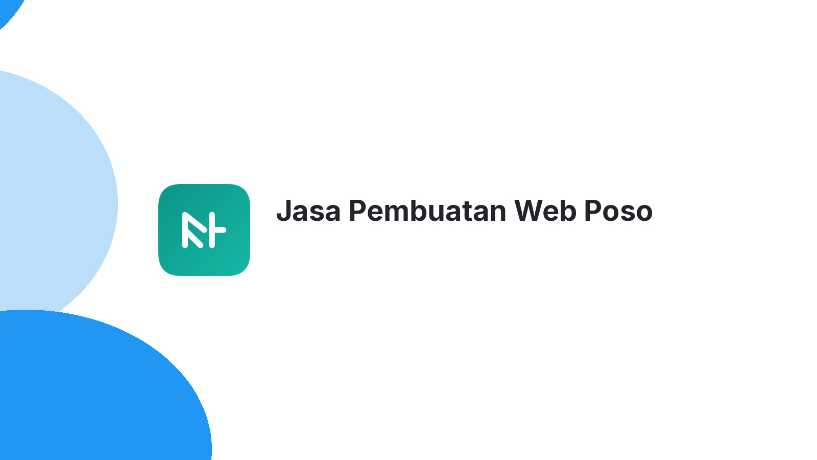 Jasa Pembuatan Web Poso
