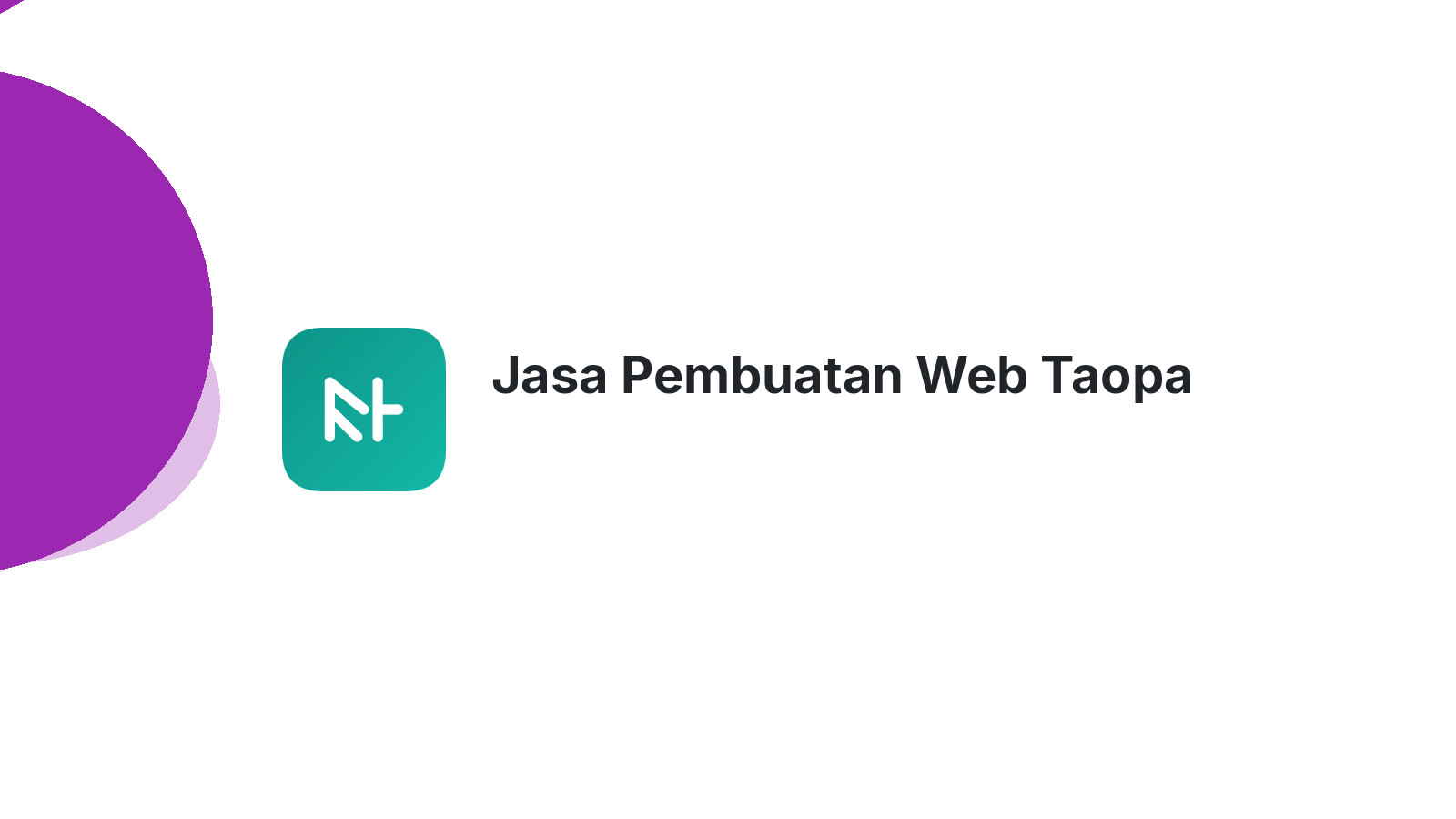 Jasa Pembuatan Web Taopa