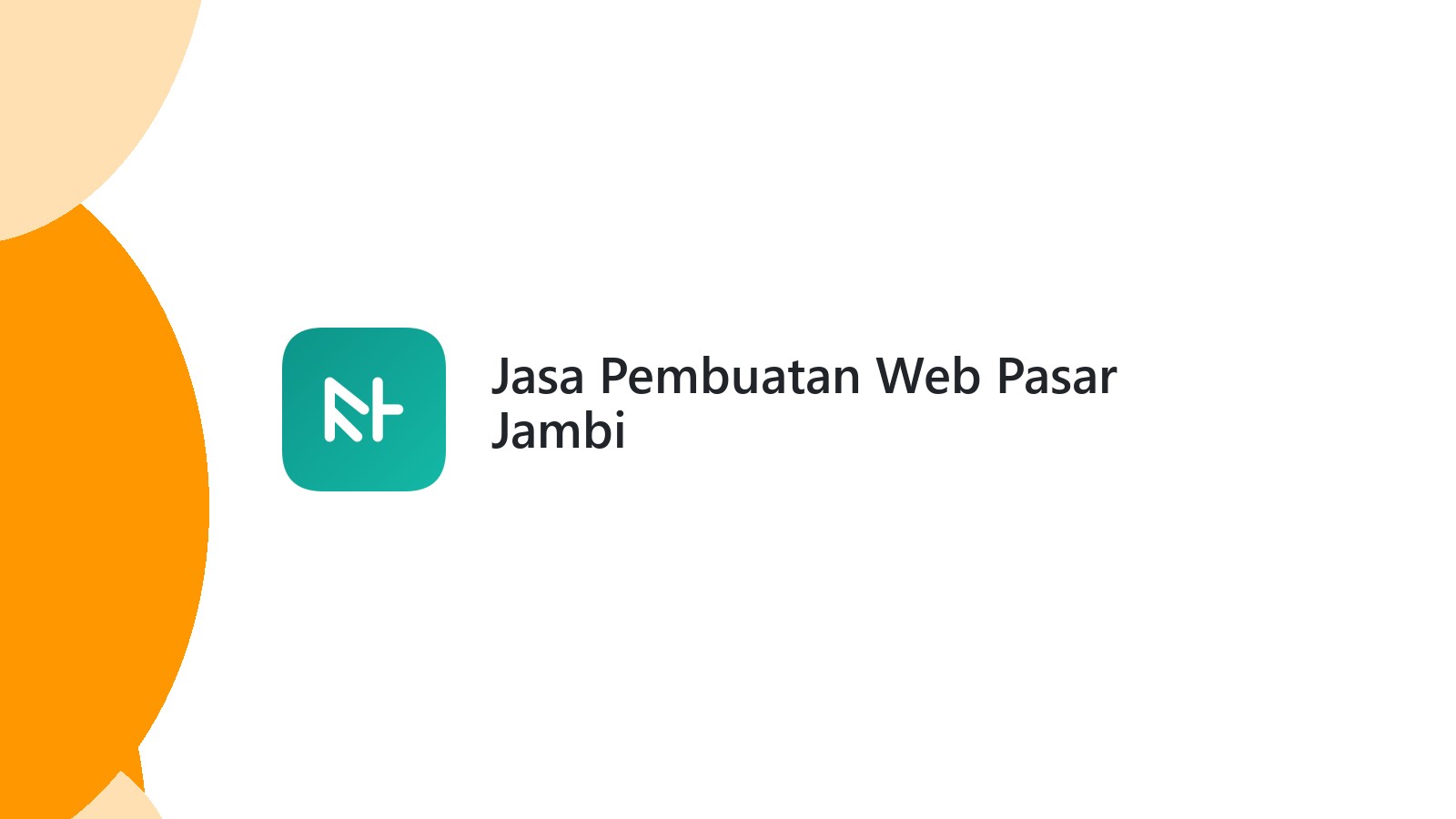 Jasa Pembuatan Web Pasar Jambi
