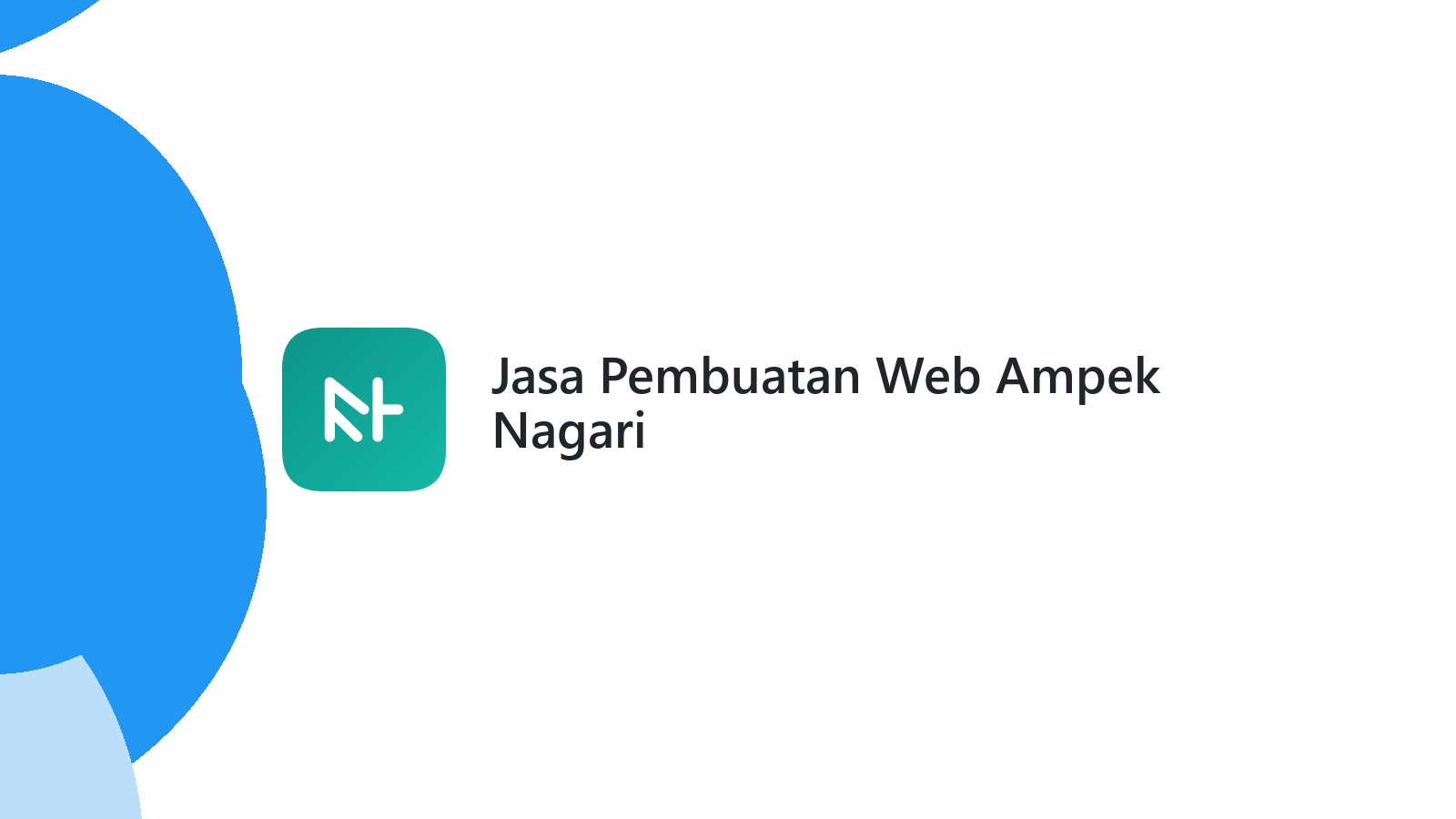 Jasa Pembuatan Web Ampek Nagari