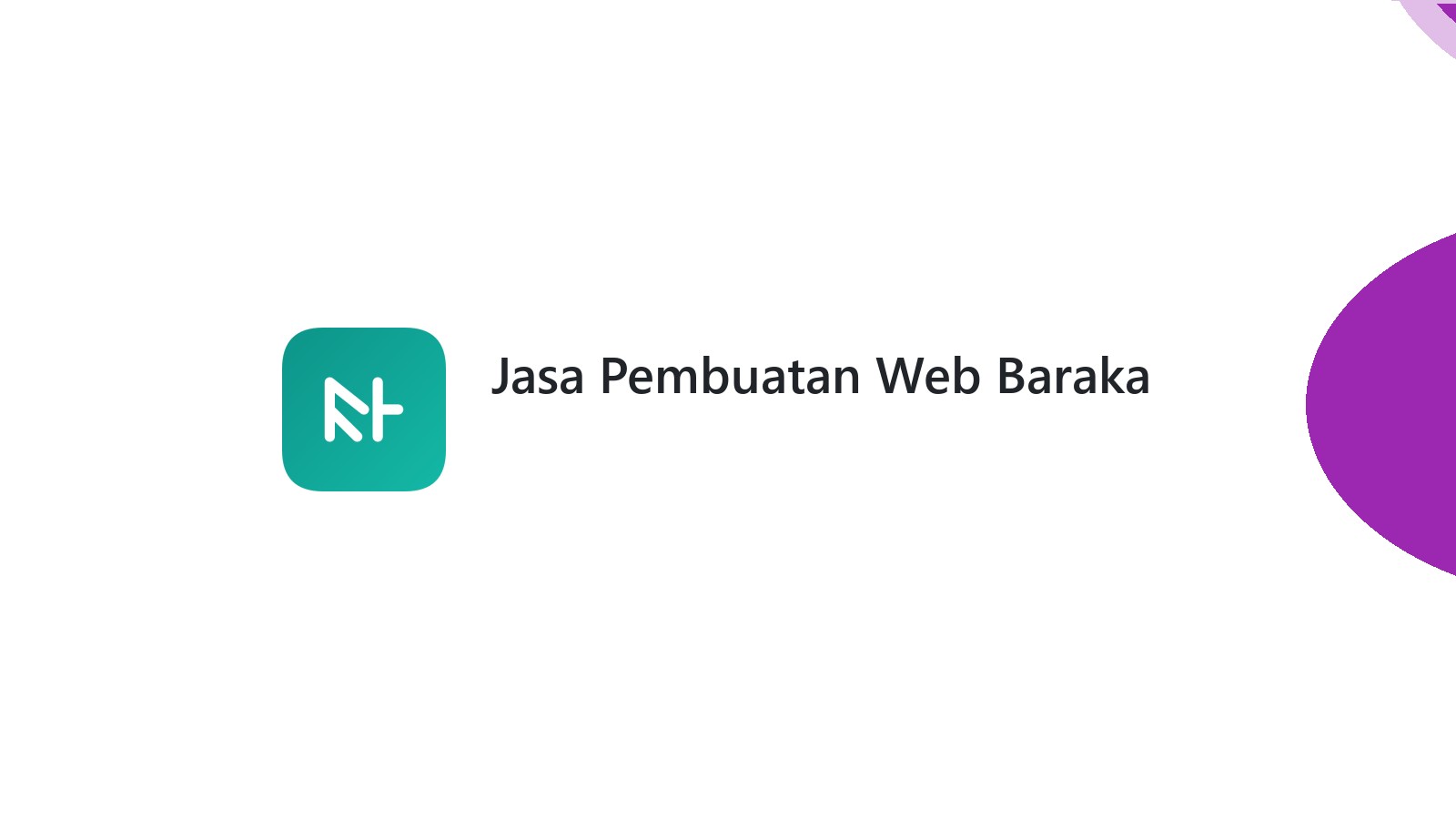 Jasa Pembuatan Web Baraka