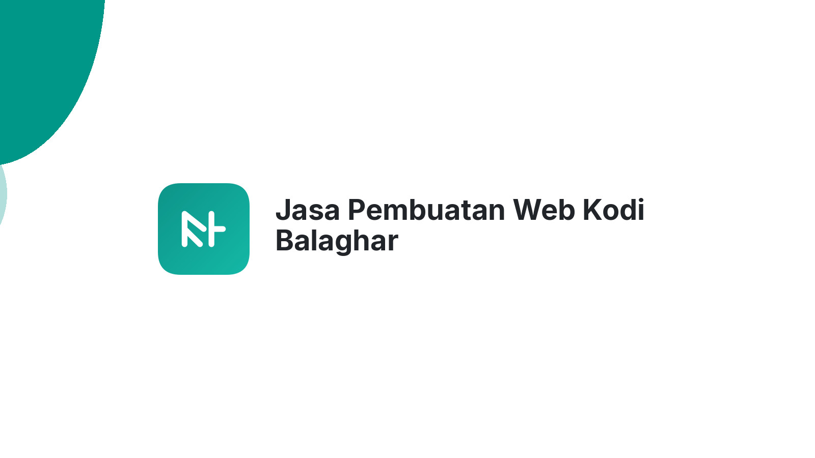 Jasa Pembuatan Web Kodi Balaghar