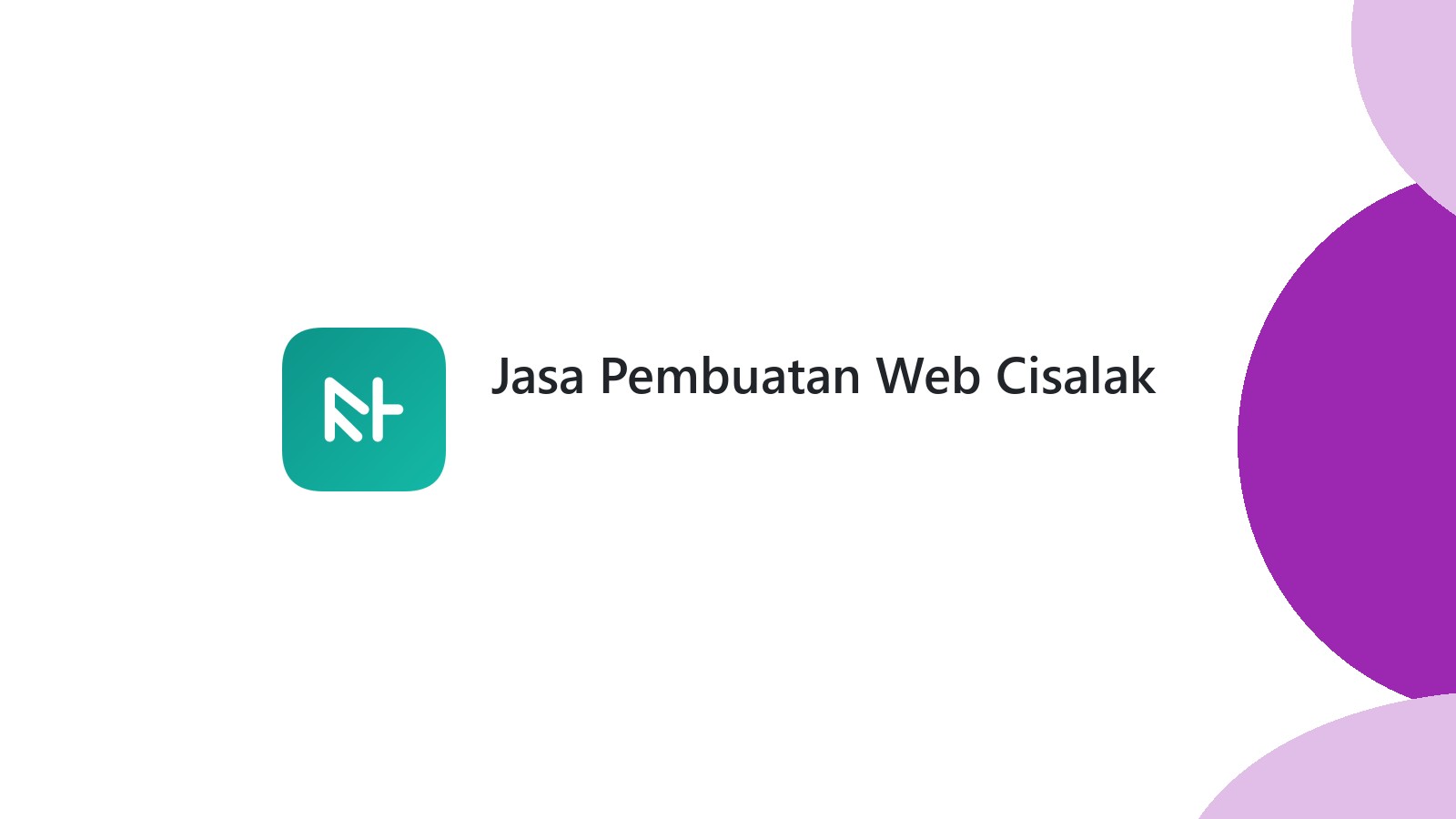 Jasa Pembuatan Web Cisalak