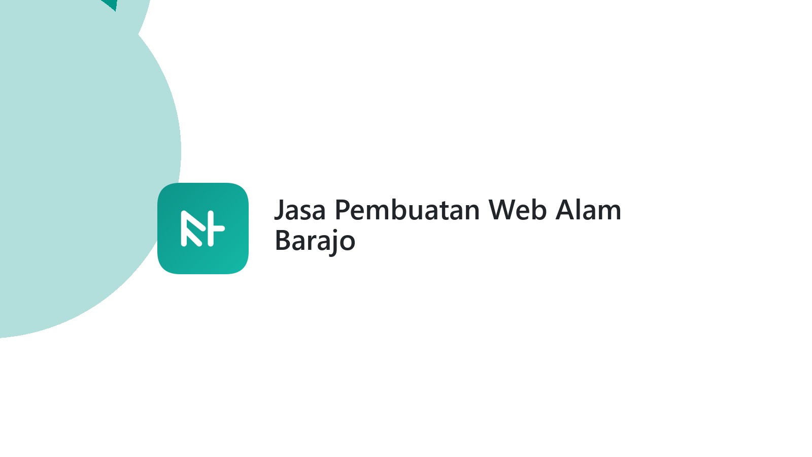 Jasa Pembuatan Web Alam Barajo