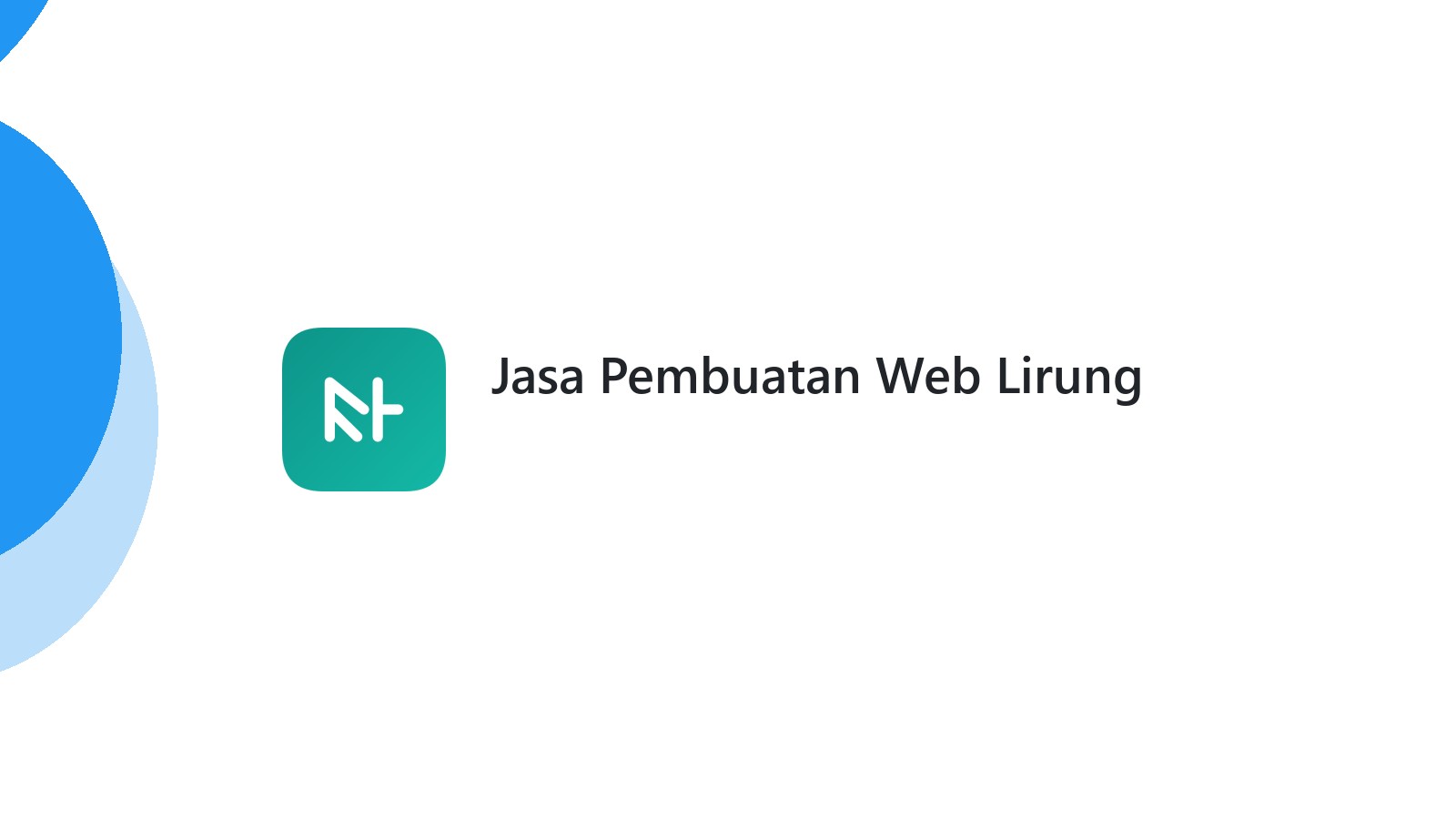 Jasa Pembuatan Web Lirung