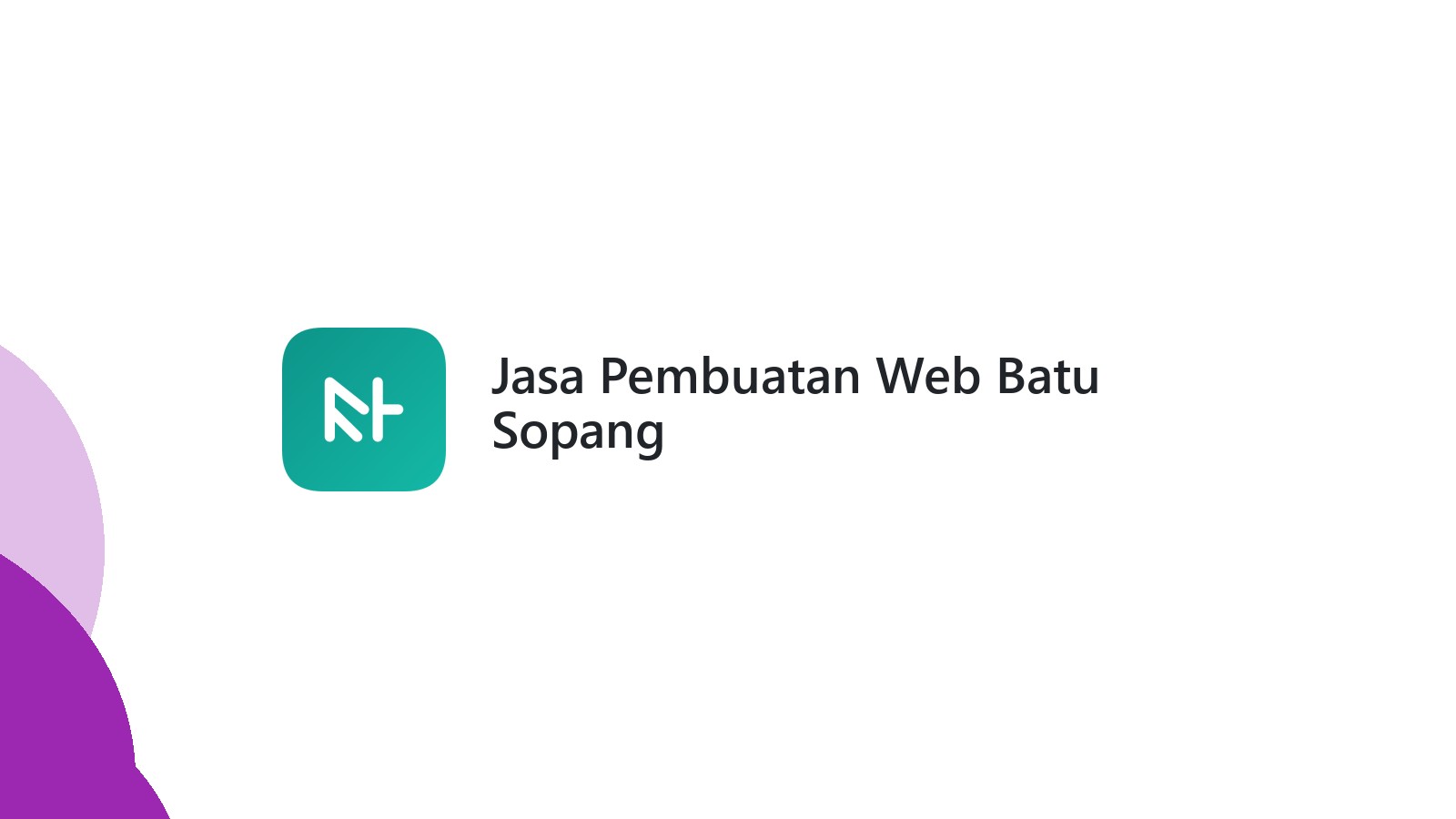 Jasa Pembuatan Web Batu Sopang