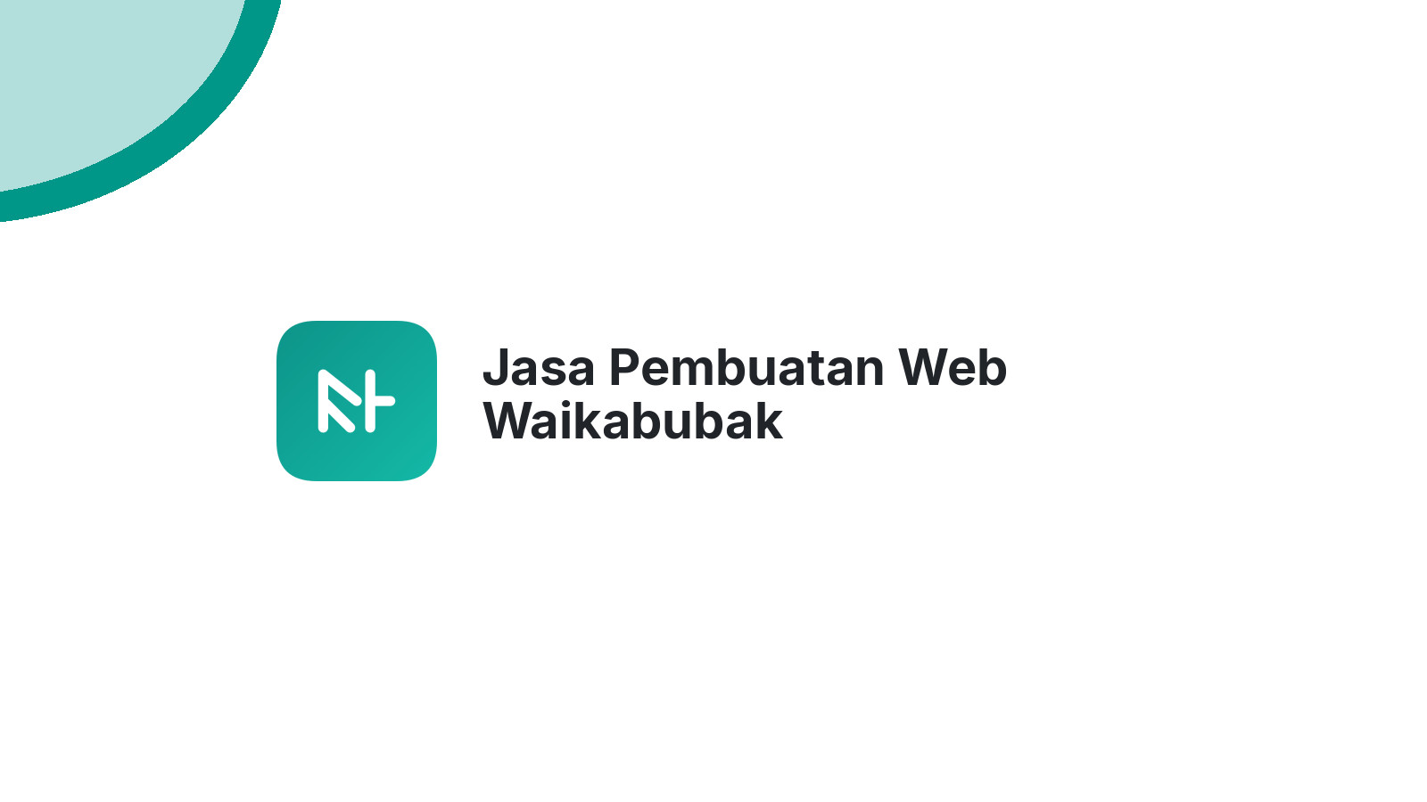 Jasa Pembuatan Web Waikabubak