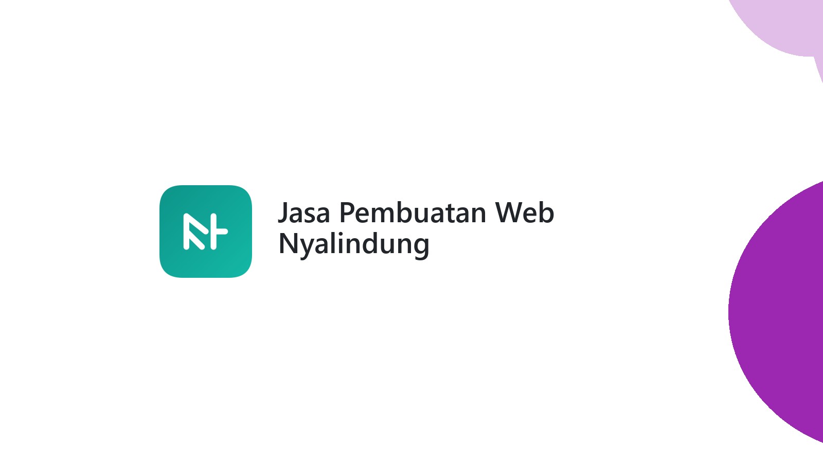 Jasa Pembuatan Web Nyalindung