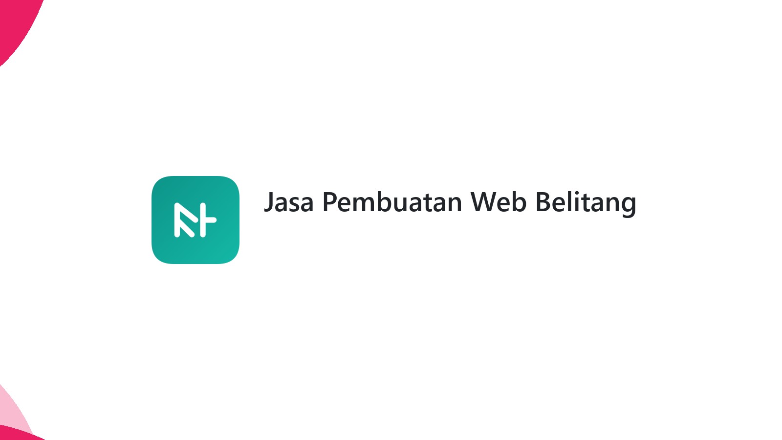 Jasa Pembuatan Web Belitang