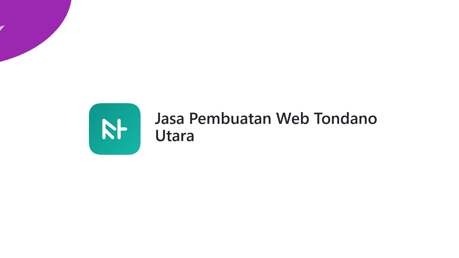 Jasa Pembuatan Web Tondano Utara