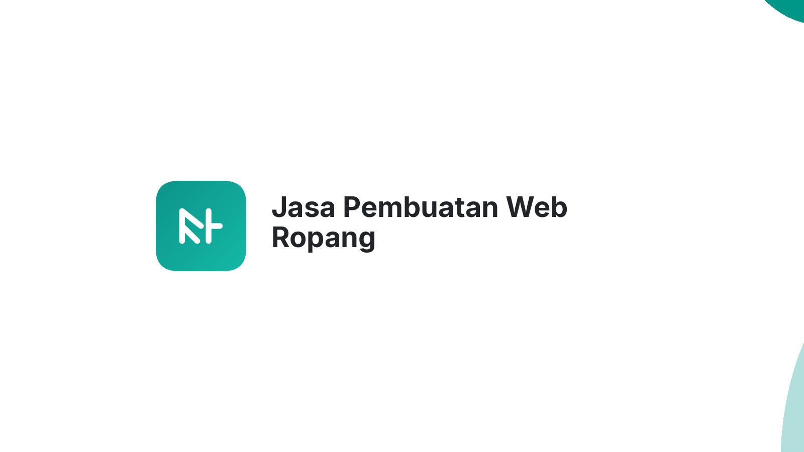 Jasa Pembuatan Web Ropang