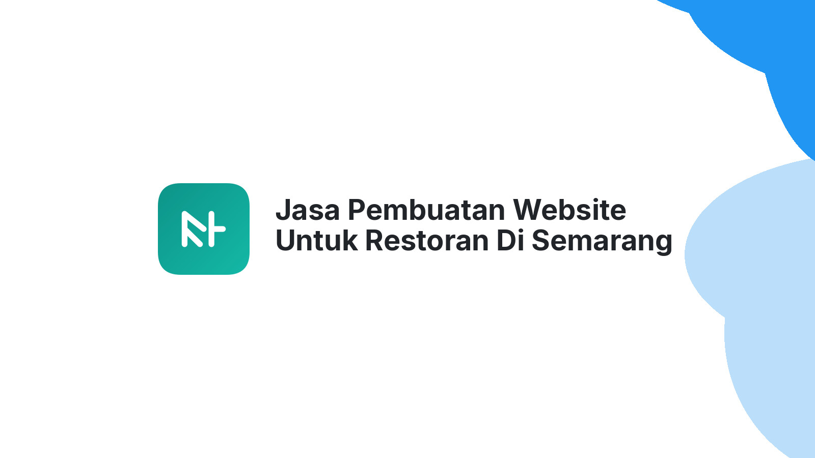 Jasa Pembuatan Website Untuk Restoran Di Semarang Dengan Desain Modern