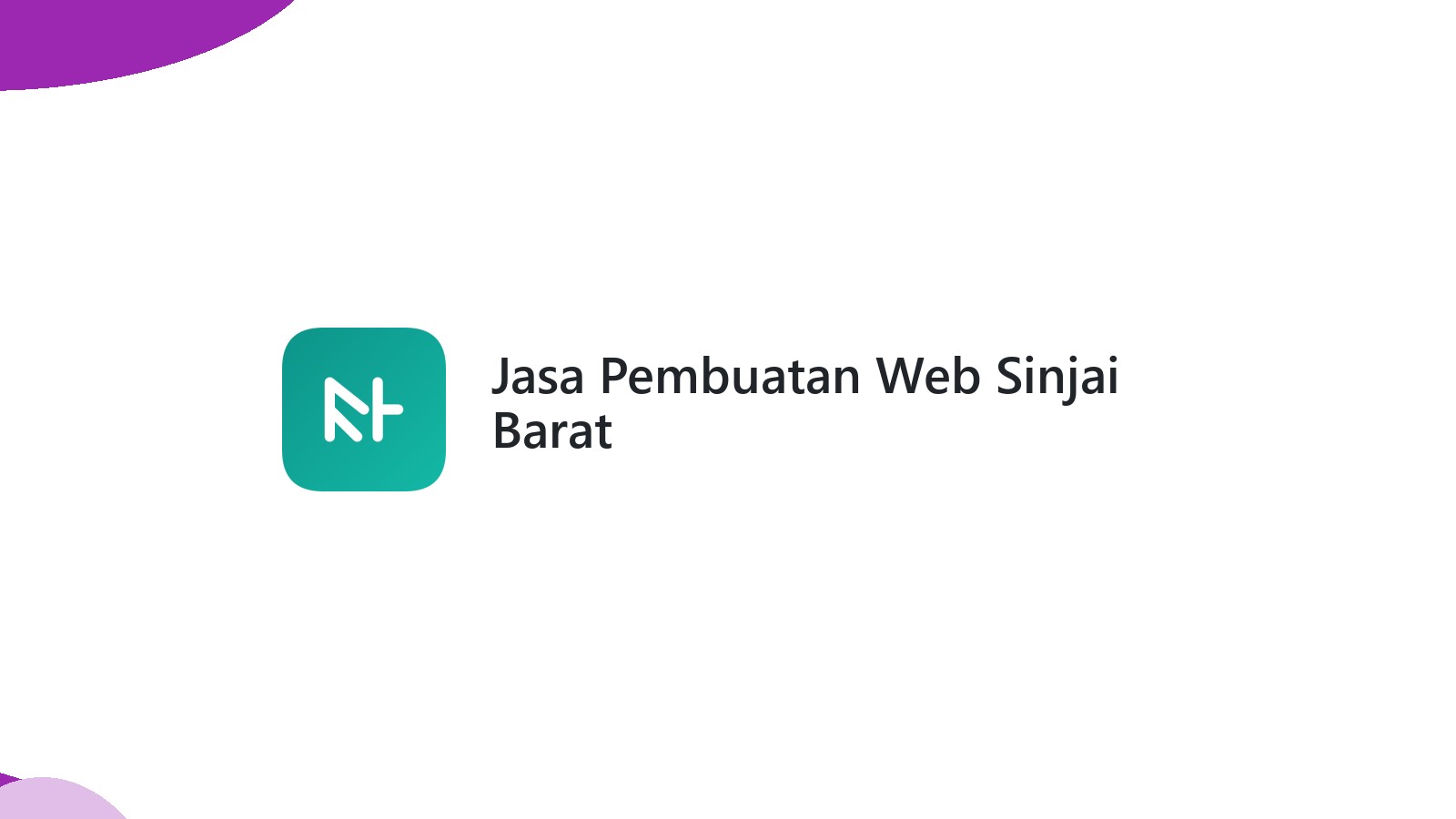 Jasa Pembuatan Web Sinjai Barat