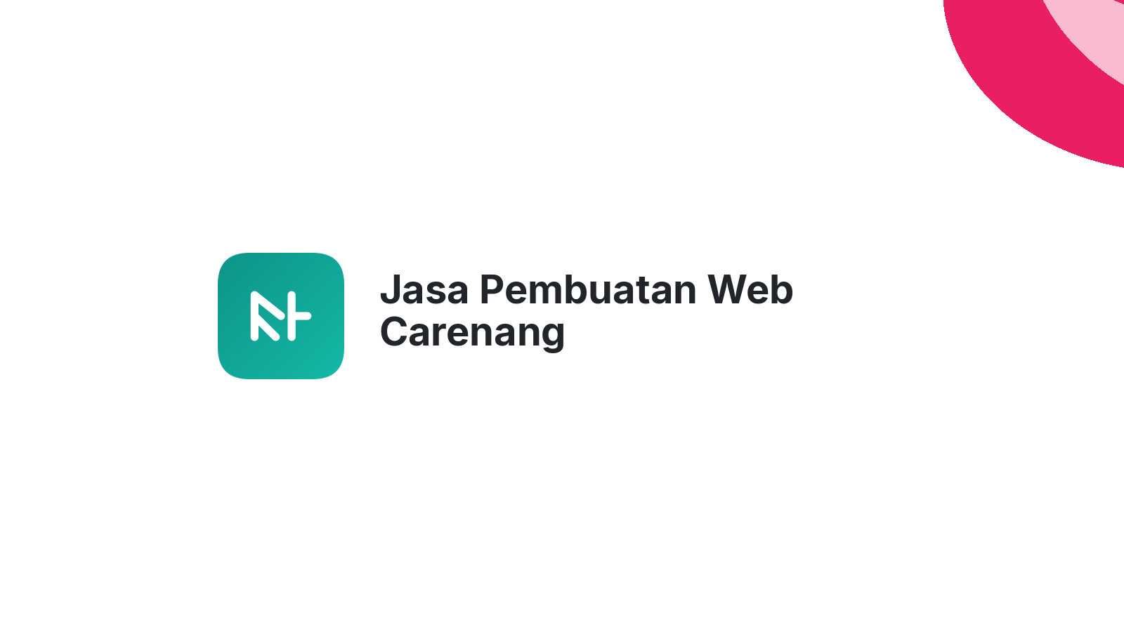 Jasa Pembuatan Web Carenang