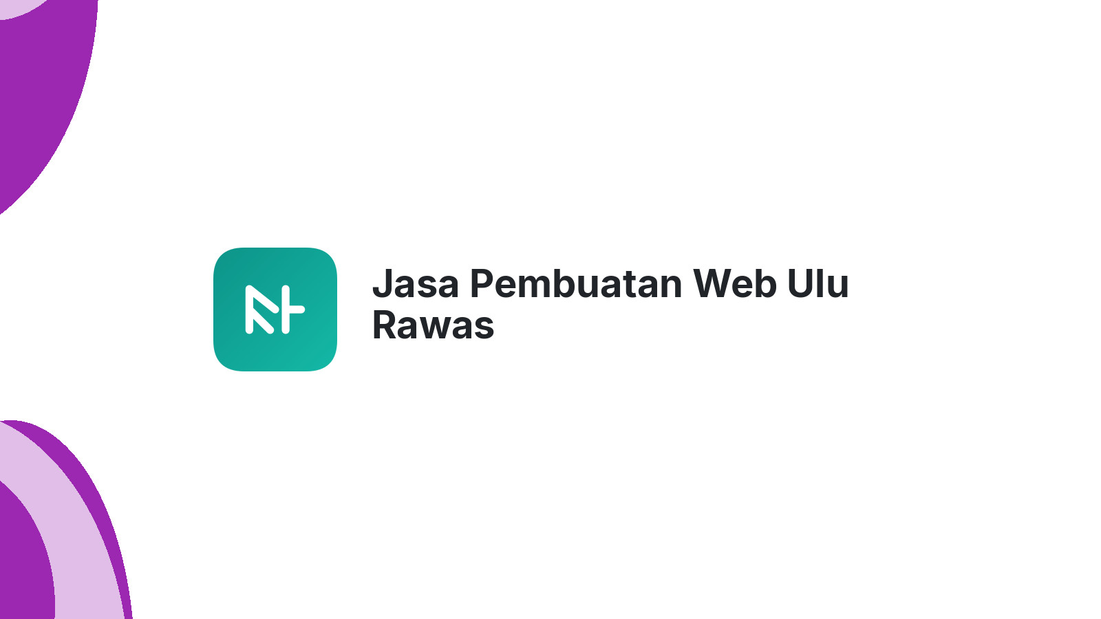Jasa Pembuatan Web Ulu Rawas