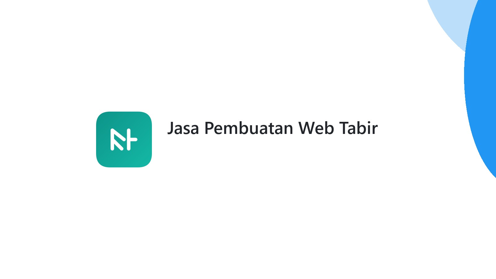 Jasa Pembuatan Web Tabir