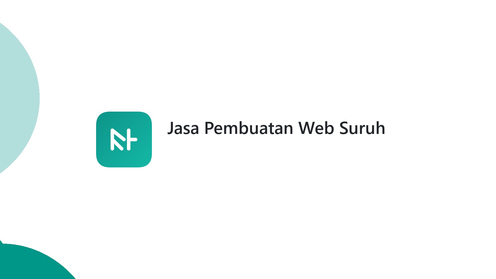 Jasa Pembuatan Web Suruh