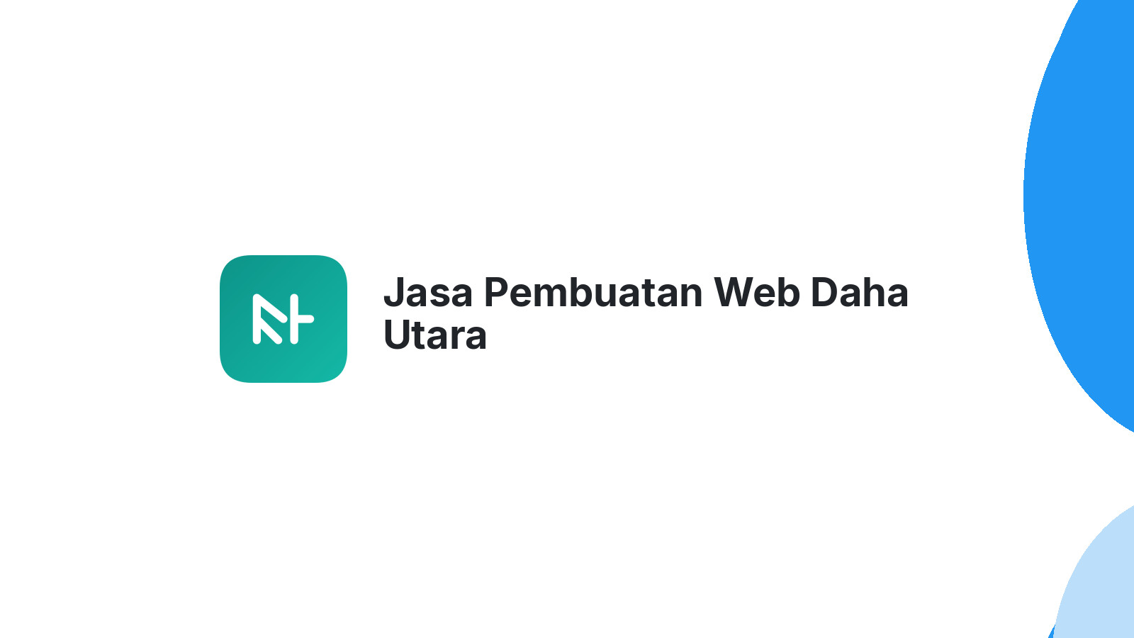 Jasa Pembuatan Web Daha Utara