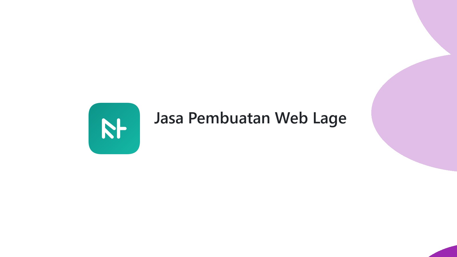 Jasa Pembuatan Web Lage