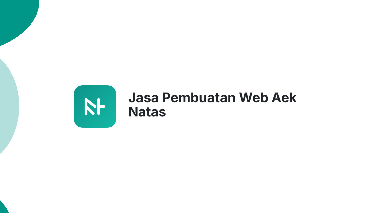 Jasa Pembuatan Web Aek Natas