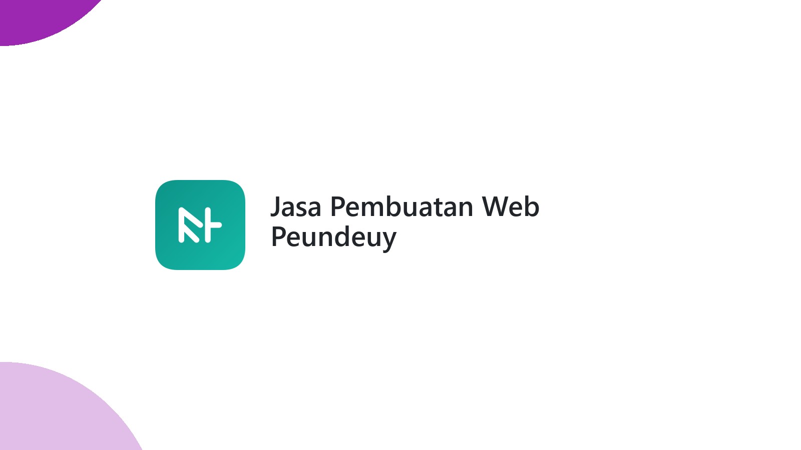 Jasa Pembuatan Web Peundeuy