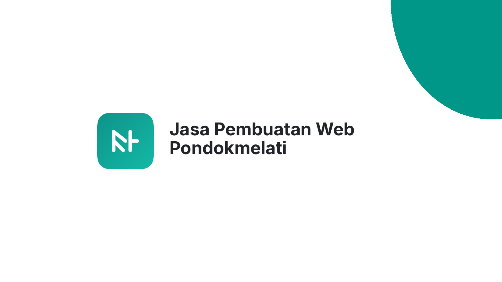 Jasa Pembuatan Web Pondokmelati