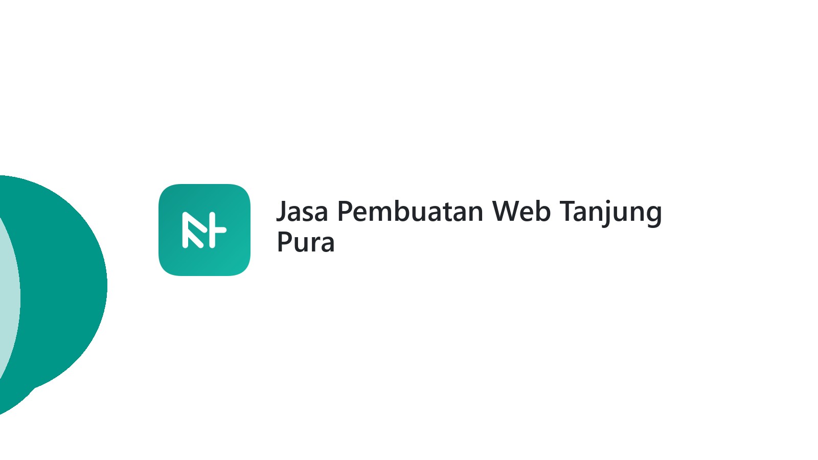 Jasa Pembuatan Web Tanjung Pura