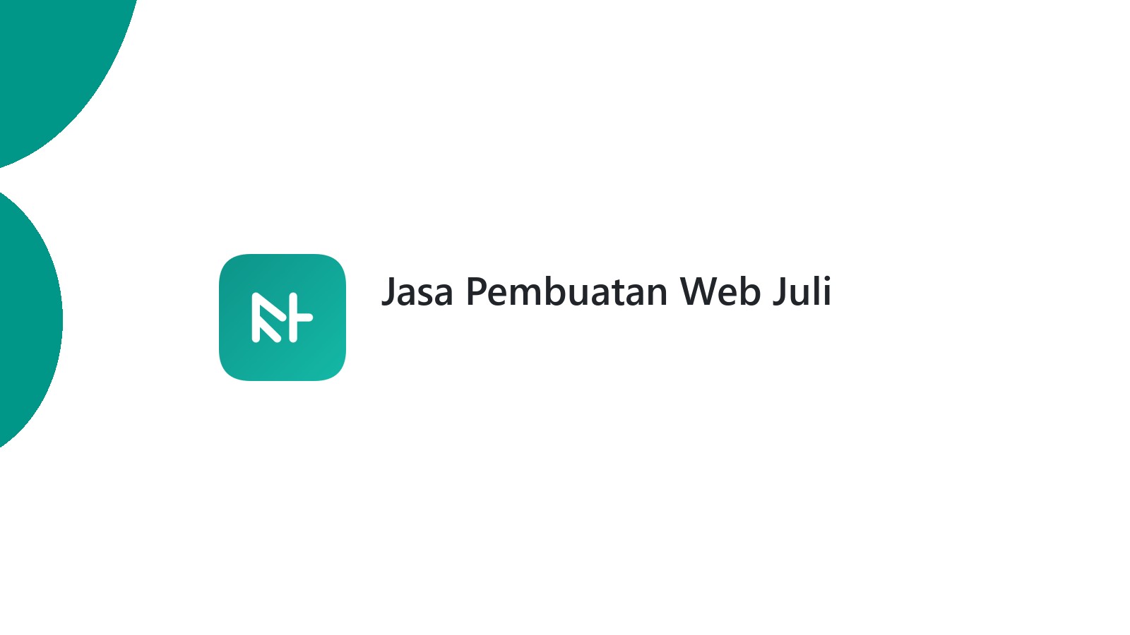 Jasa Pembuatan Web Juli