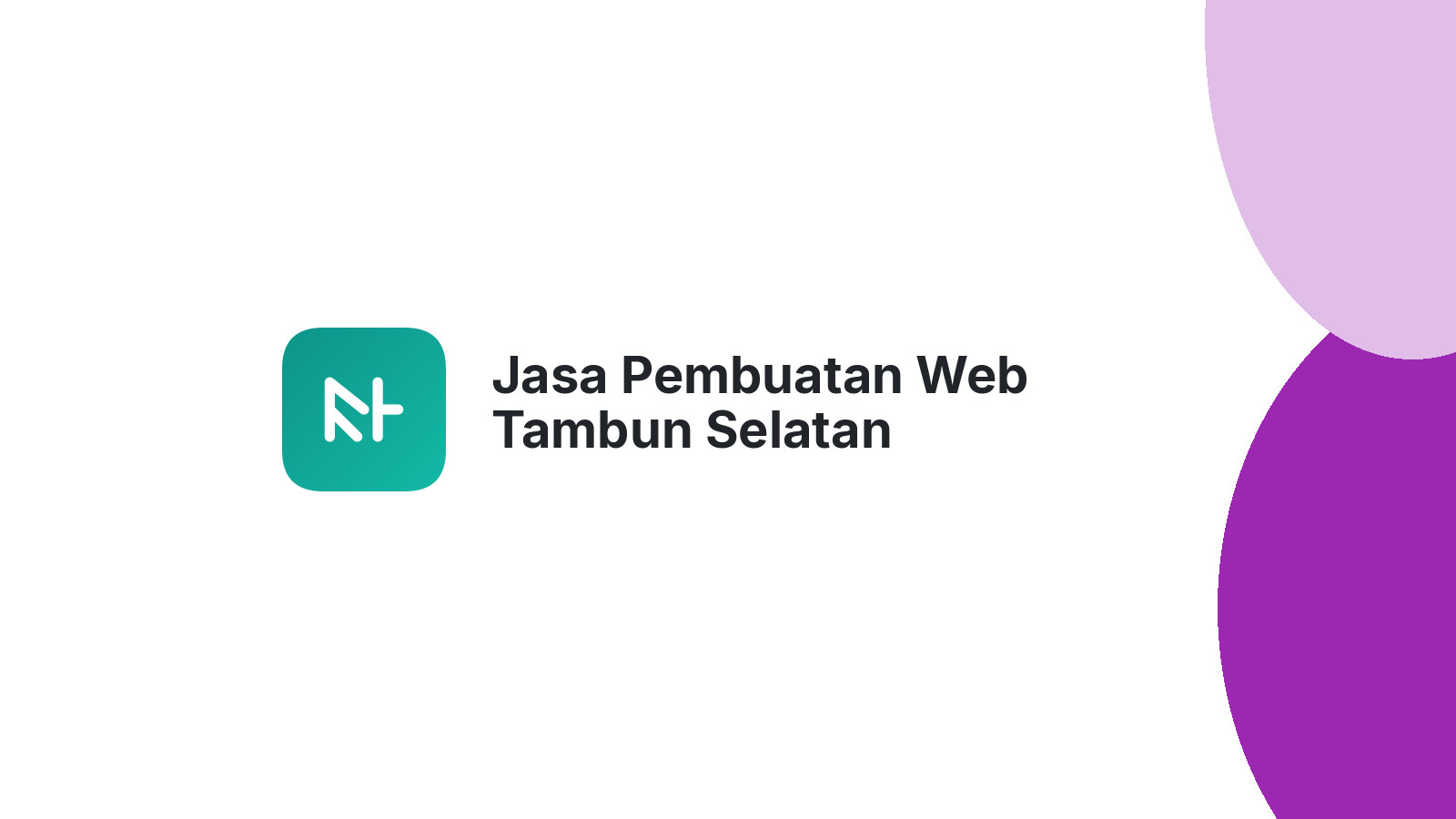 Jasa Pembuatan Web Tambun Selatan