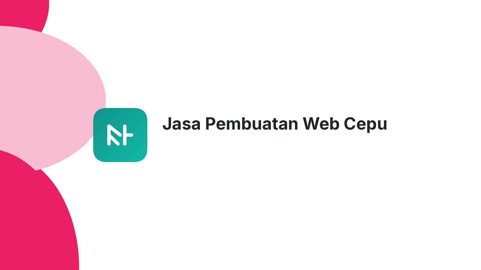 Jasa Pembuatan Web Cepu