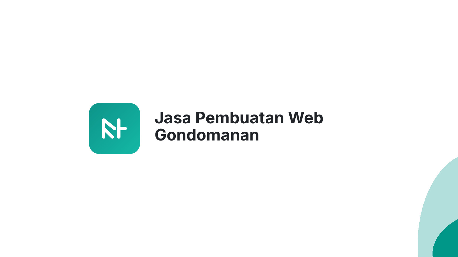 Jasa Pembuatan Web Gondomanan