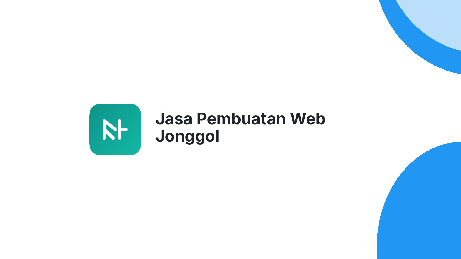 Jasa Pembuatan Web Jonggol