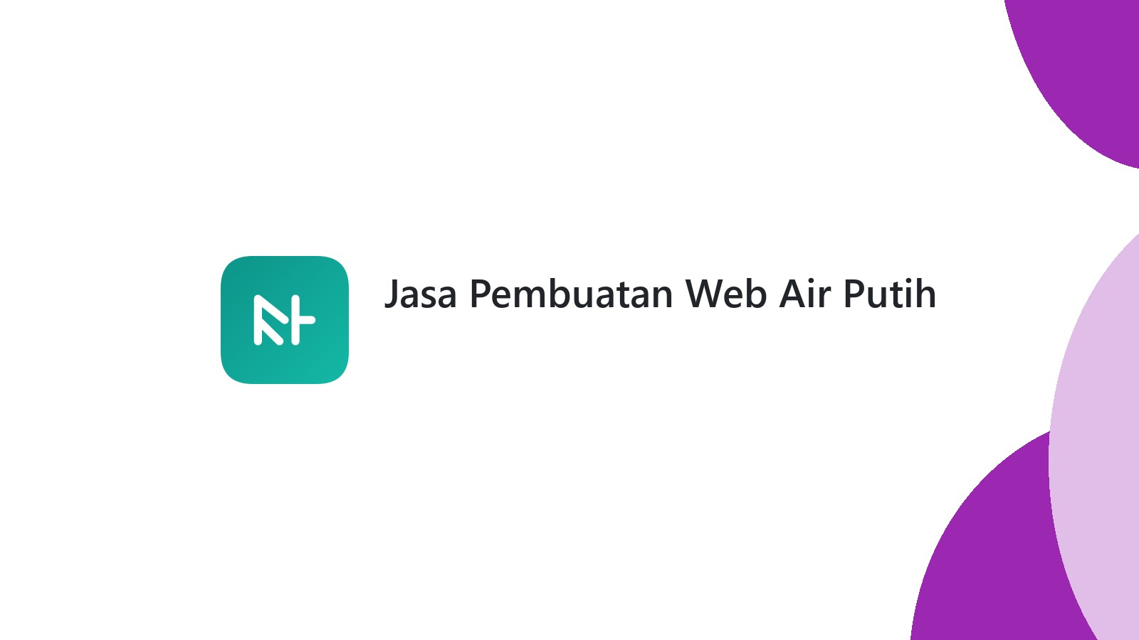 Jasa Pembuatan Web Air Putih