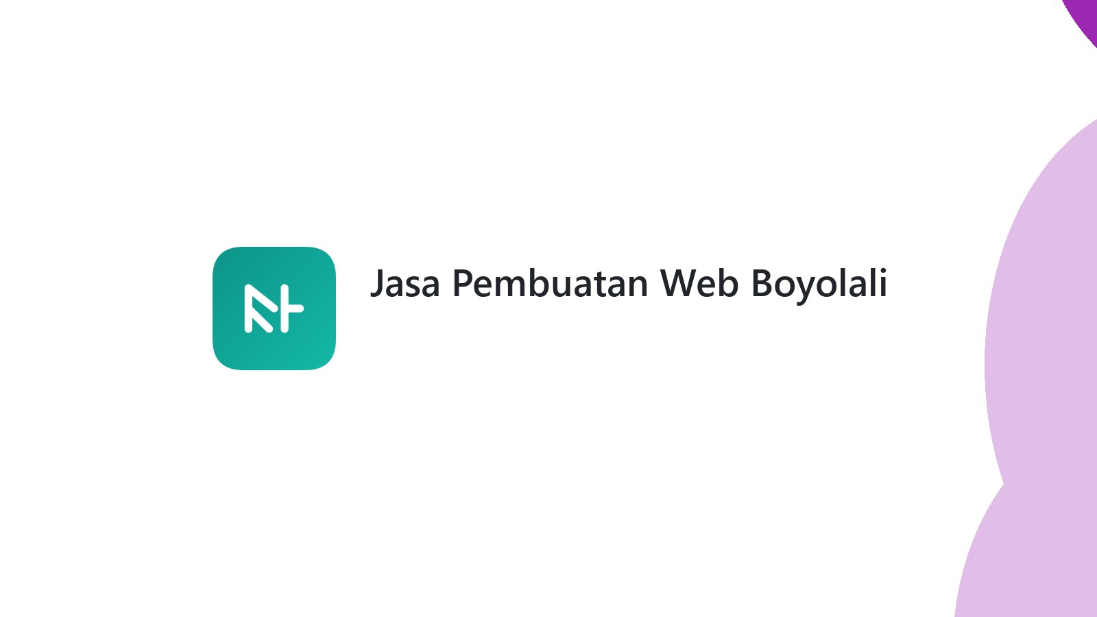 Jasa Pembuatan Web Boyolali