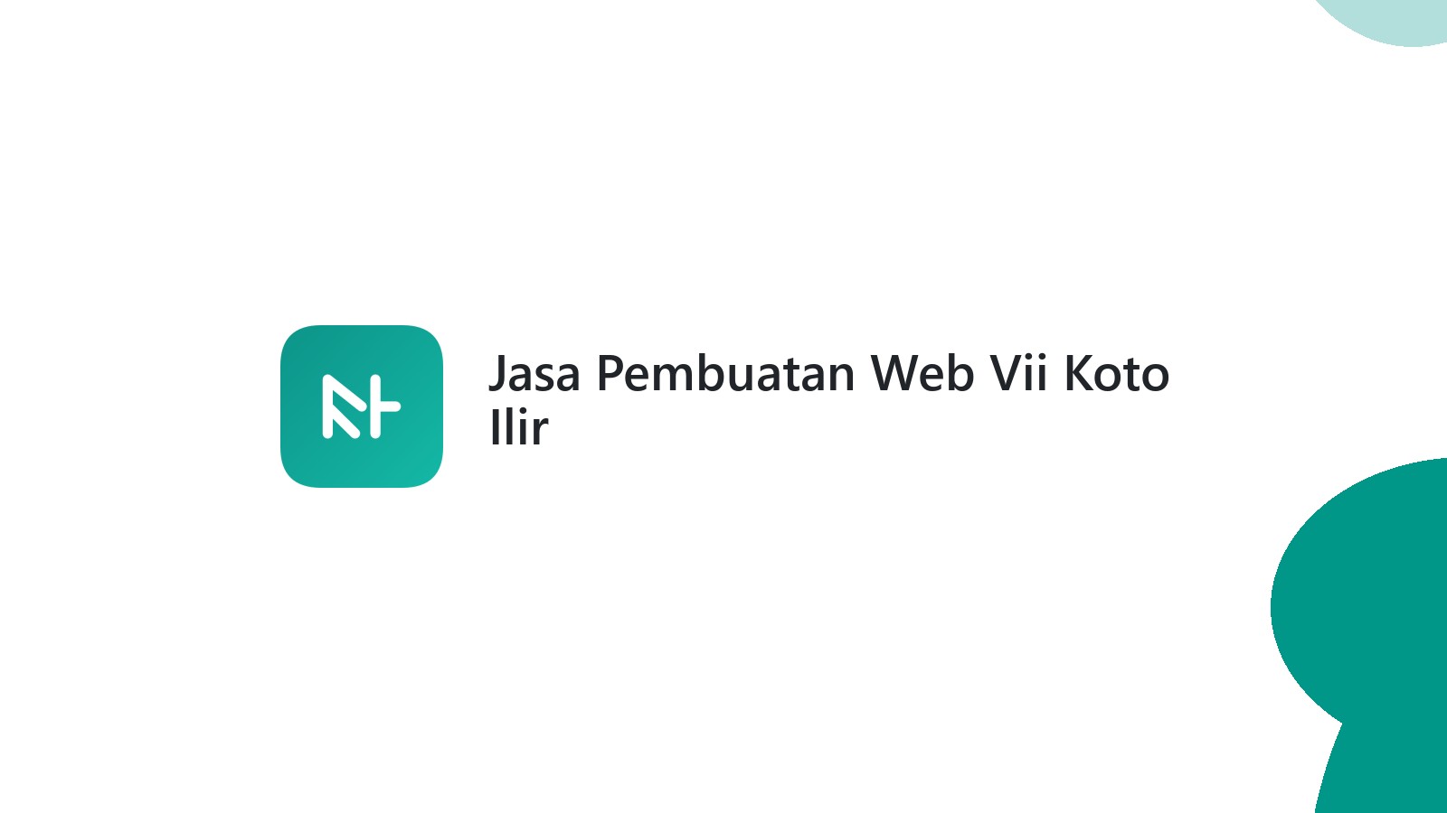 Jasa Pembuatan Web Vii Koto Ilir